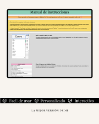 Plantilla de Planificación de Hábitos